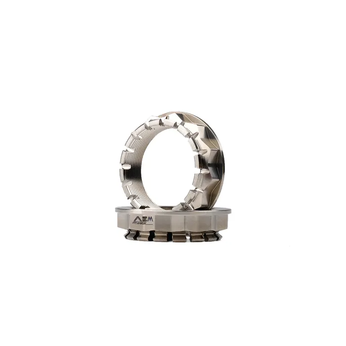 Titanium rear wheel nuts kit