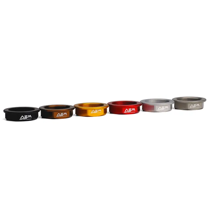 Ergal front wheel nut