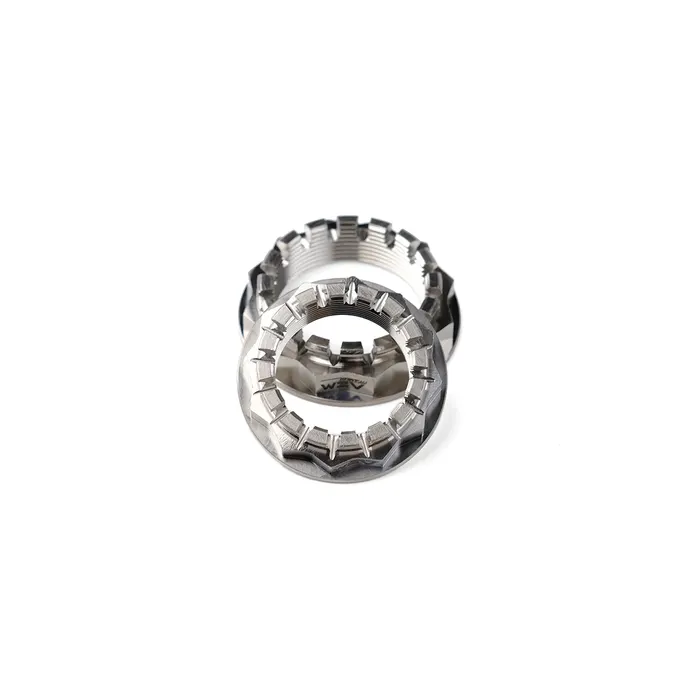 Titanium rear wheel nuts kit