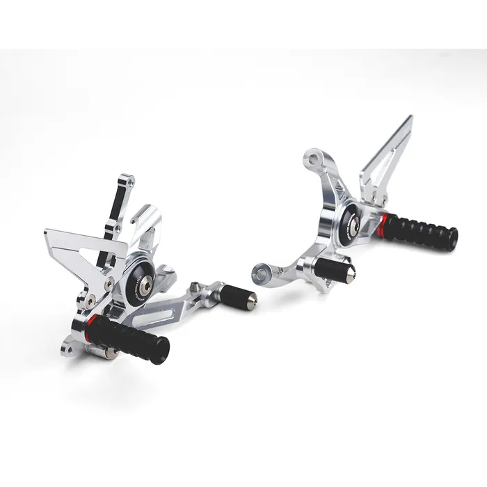 Adjustable rearsets kit for 2 CYLINDERS PANIGALE