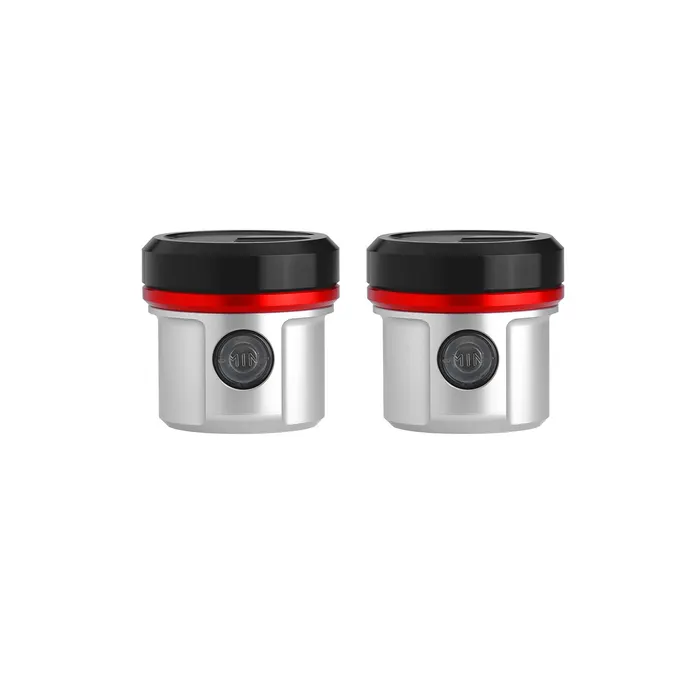 Integrated aluminum fluid reservoirs for BREMBO MCS